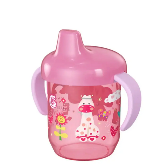 Vaso Entrenamiento con Boquilla Rosado