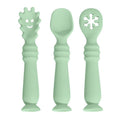 Set 3 Cucharas de Aprendizaje de Silicona