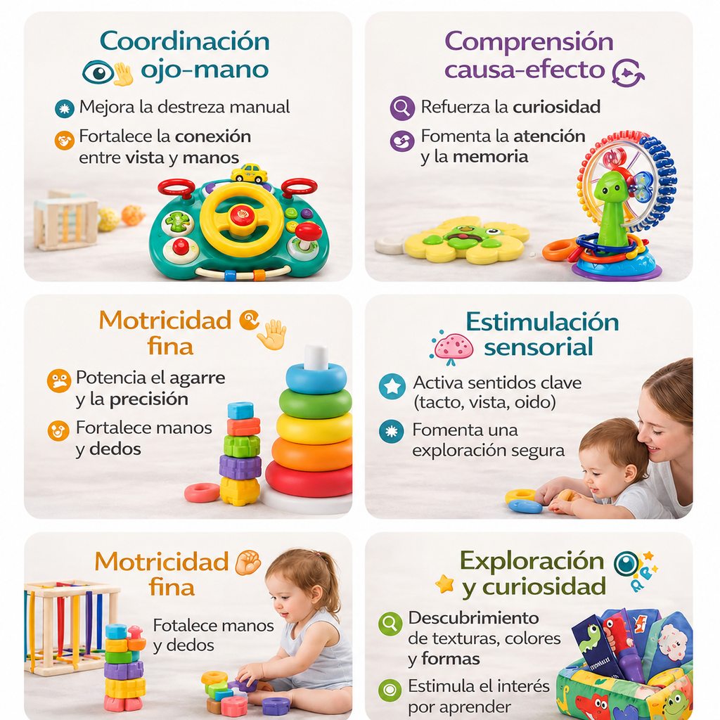 Box Estimulación Temprana de 6 a 12 Meses Aventura Urbana