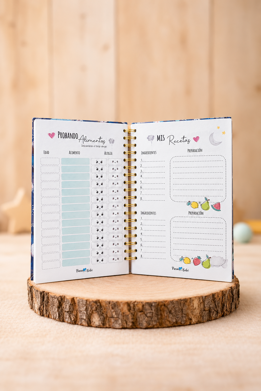 Agenda Pediátrica Personalizada Tribu Rosa