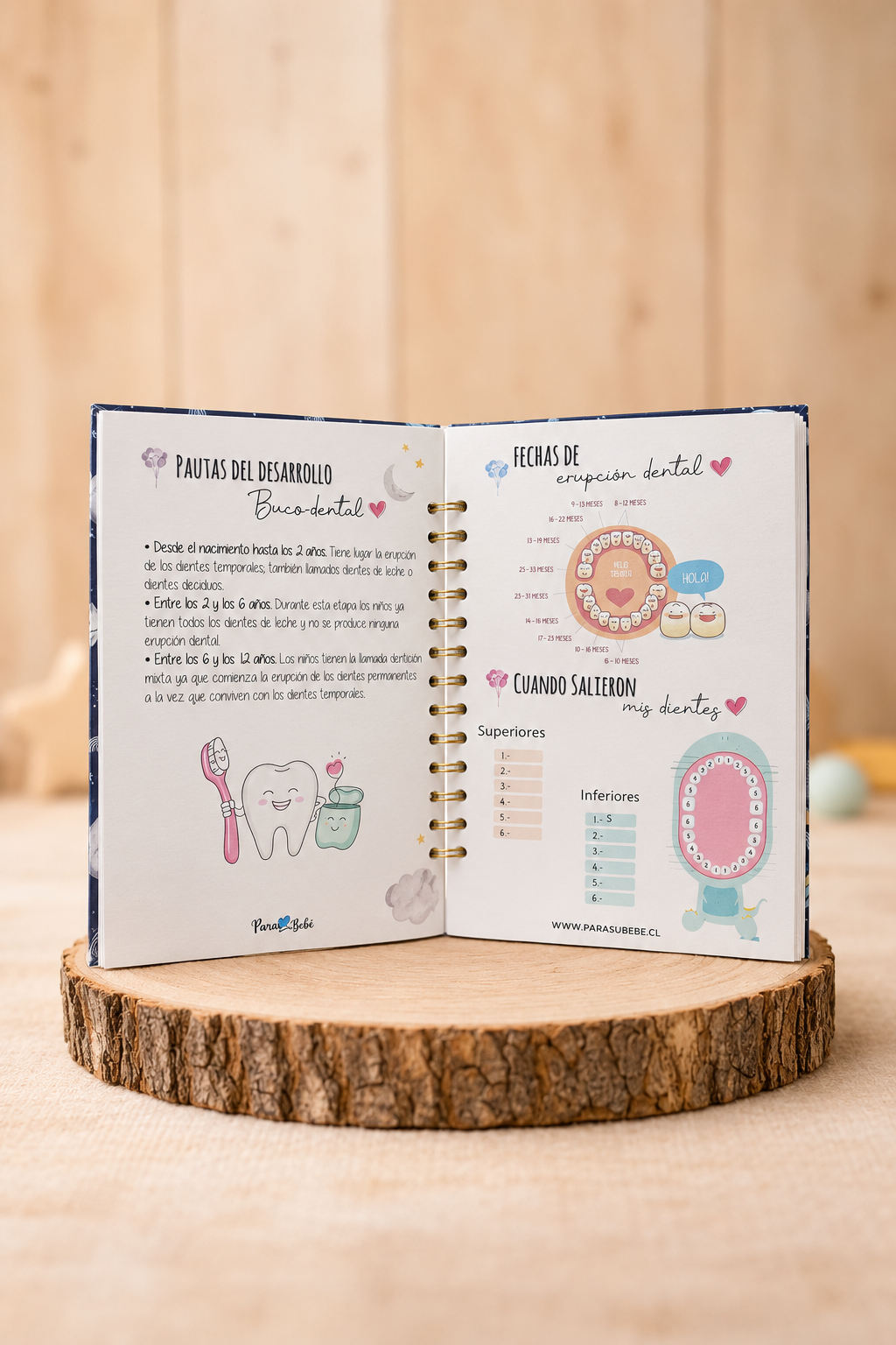 Agenda Pediátrica Personalizada Tribu Rosa