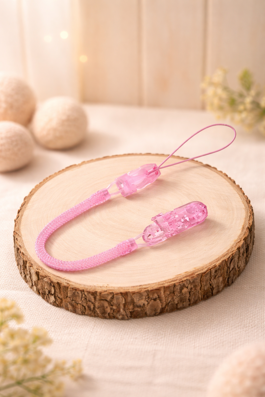 Porta Chupete Forma de Espiral