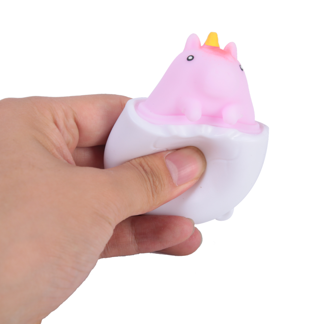 Huevo Squishy Unicornio