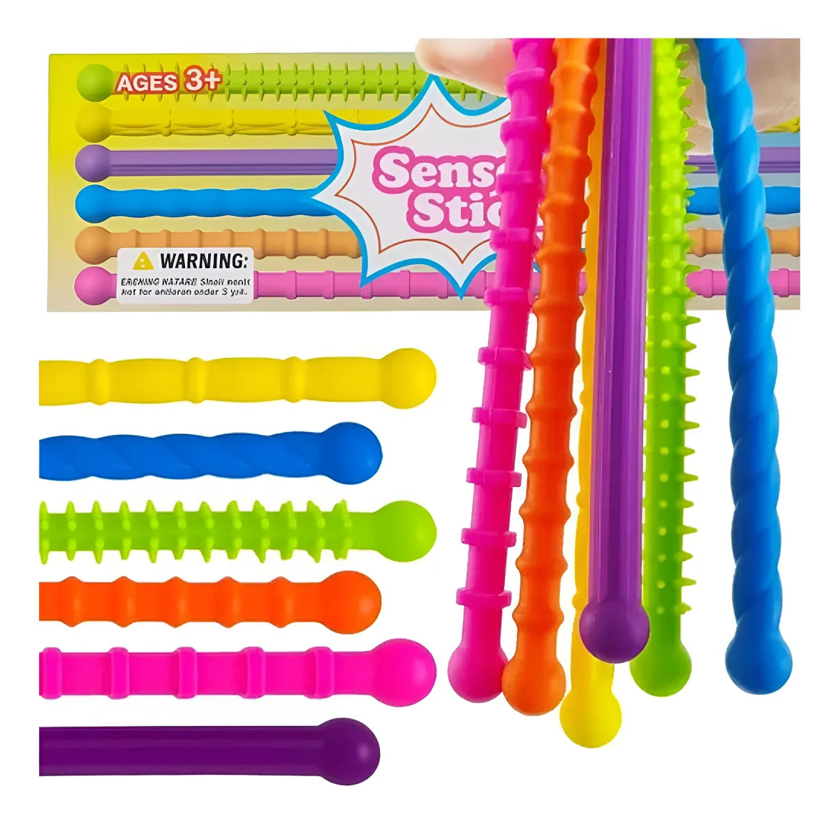 Varillas Sensoriales Texturas