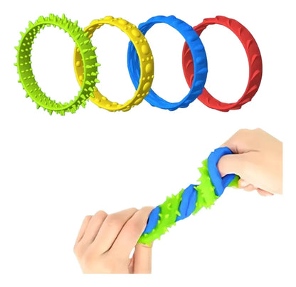 Pulseras Sensoriales con Texturas