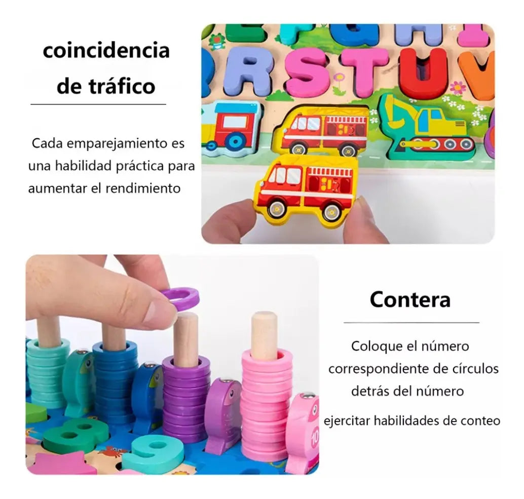 Tabla Pesca de Madera