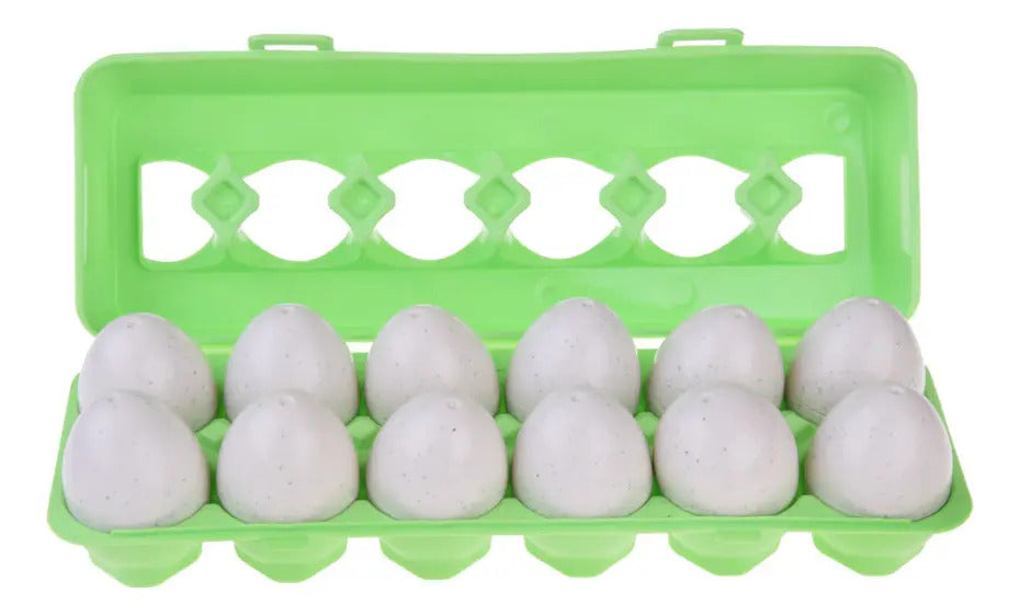 Huevos de Encaje Formas y Colores Amarillo