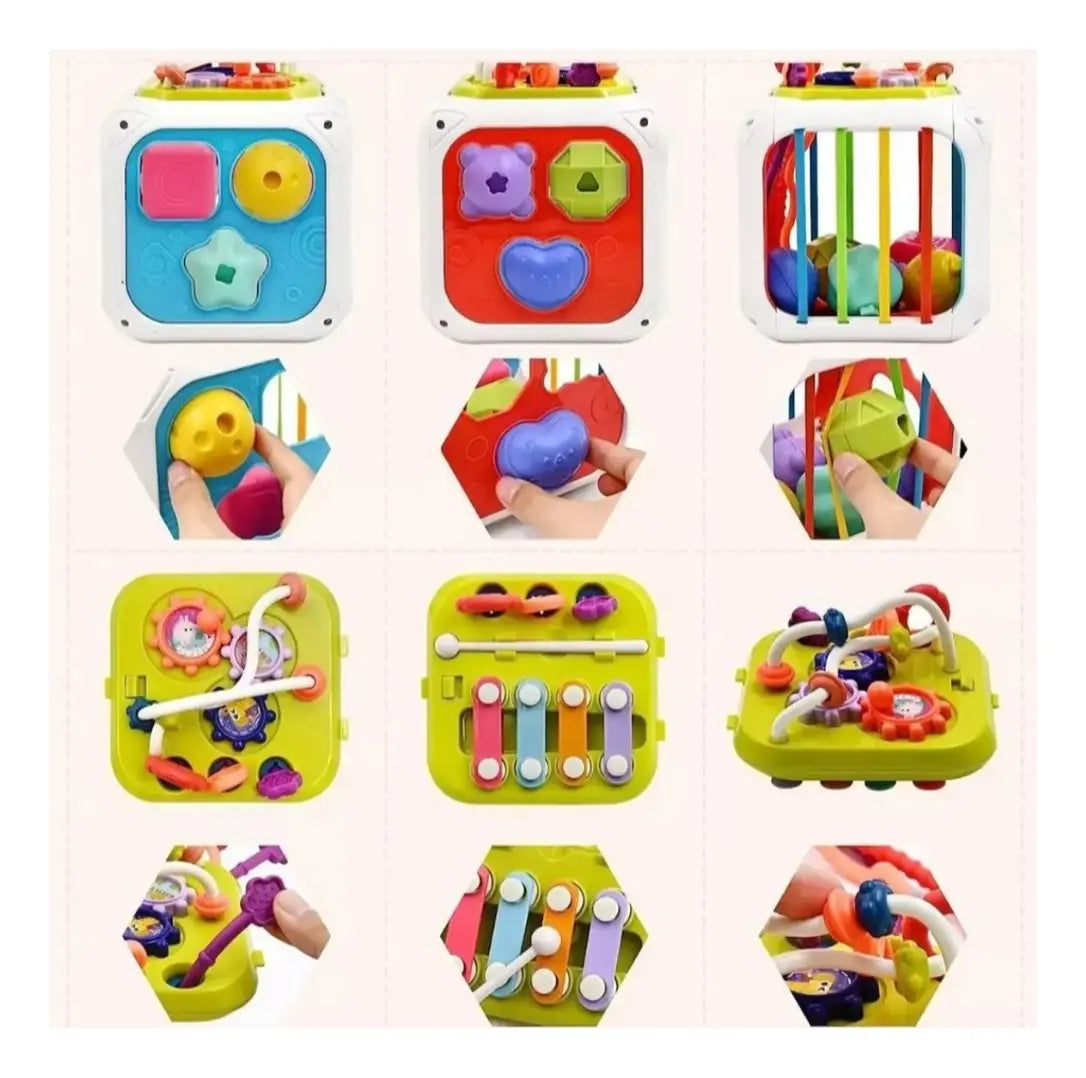 Cubo Didáctico 7 en 1