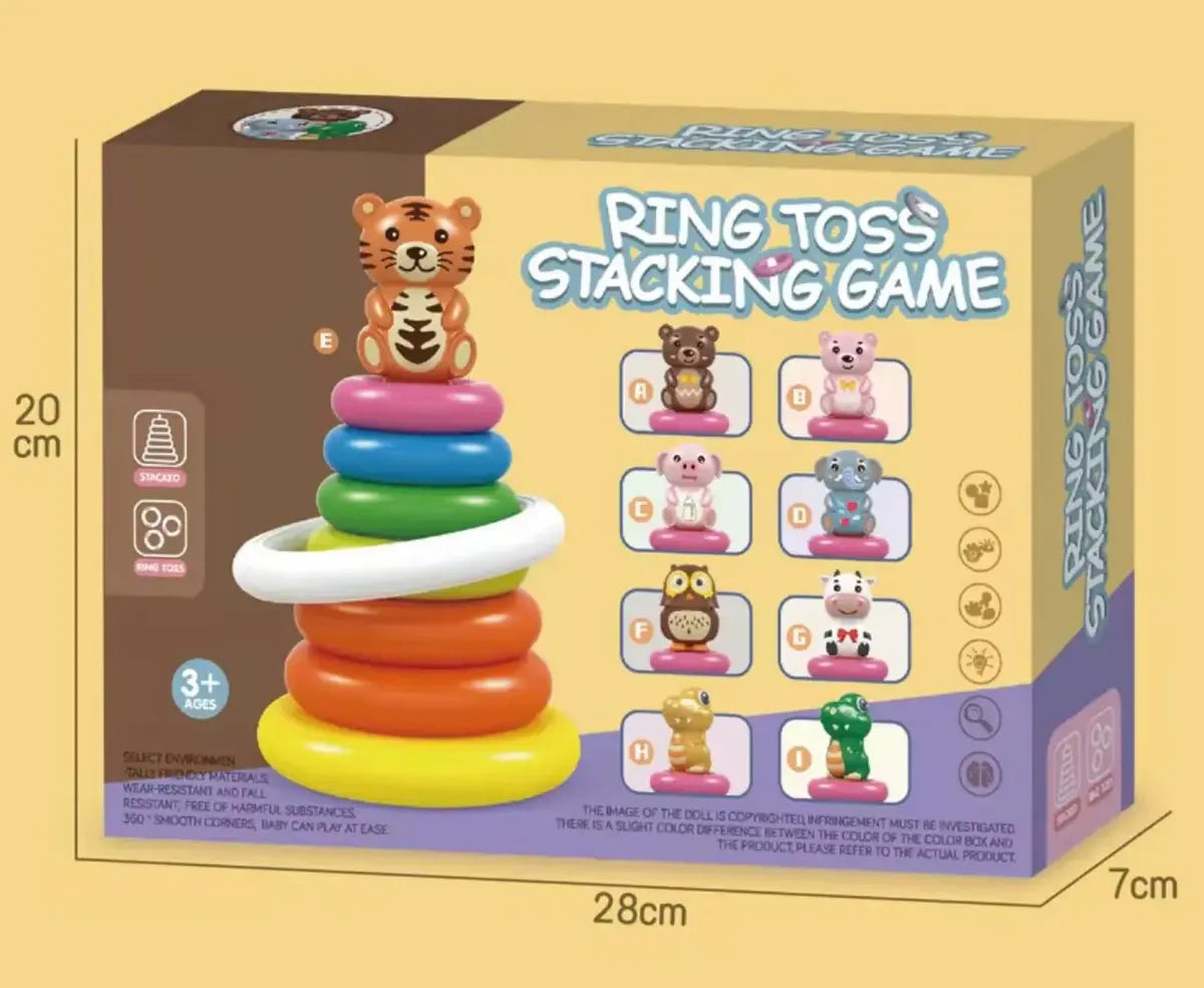 Torre de Aros de Encaje Animales