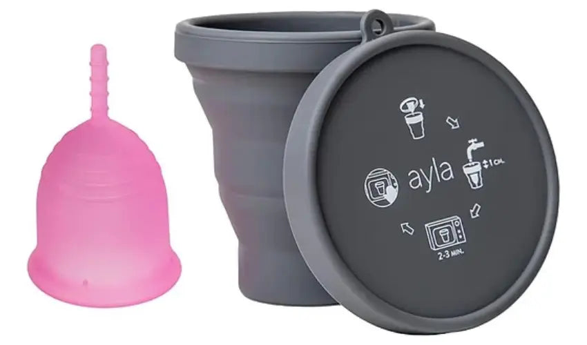 Copa Menstrual Ayla con Esterilizador
