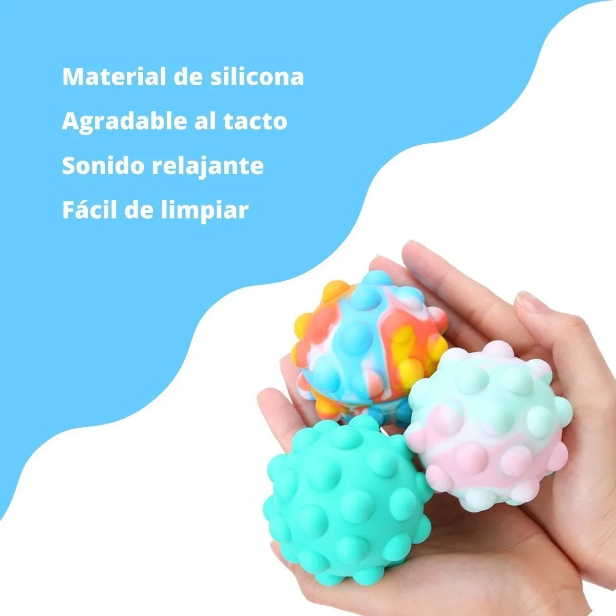 Pelota Pop It Sensorial