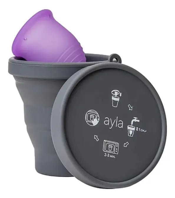 Copa Menstrual Ayla con Esterilizador