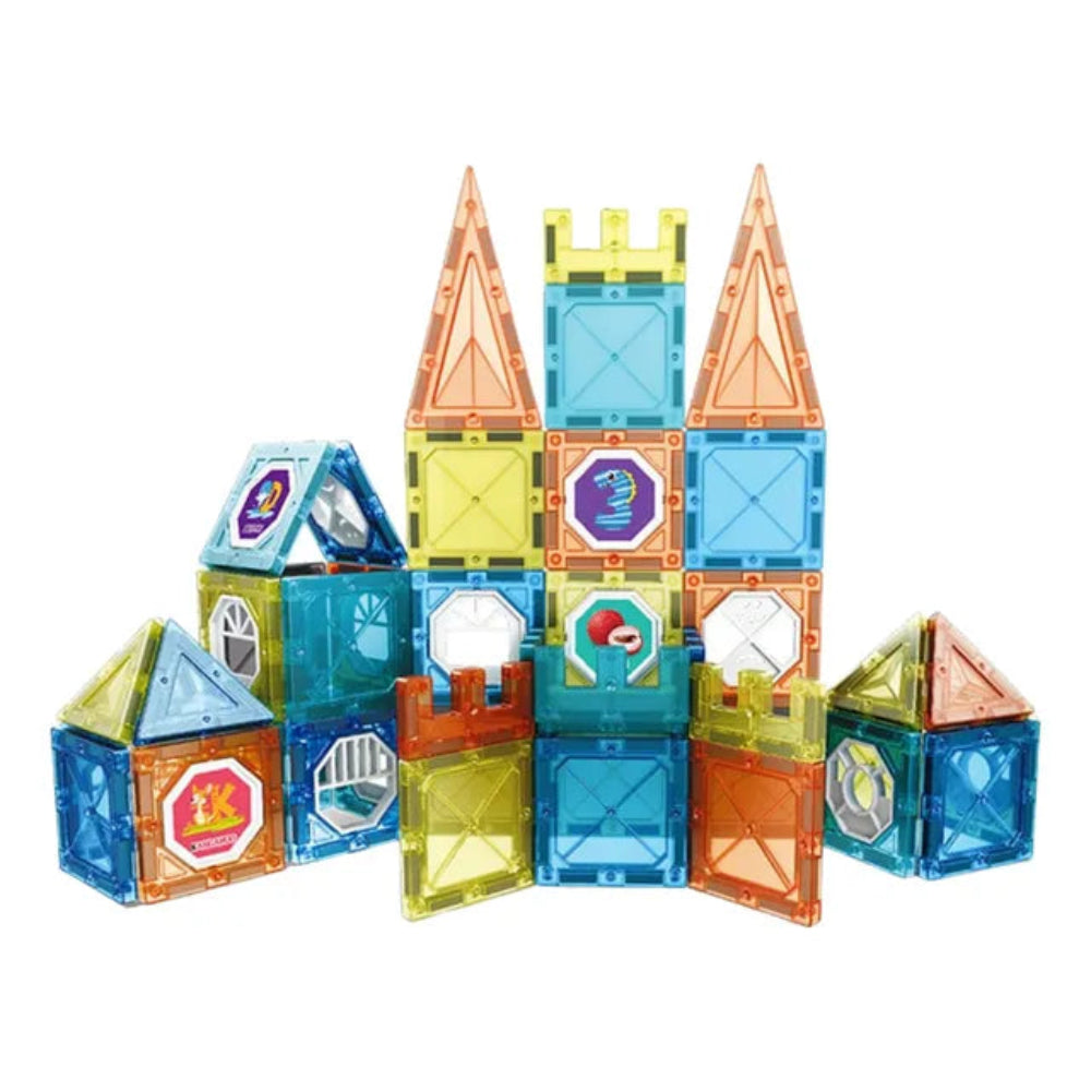 Set Bloques Magnéticos Construcción 68 Pcs