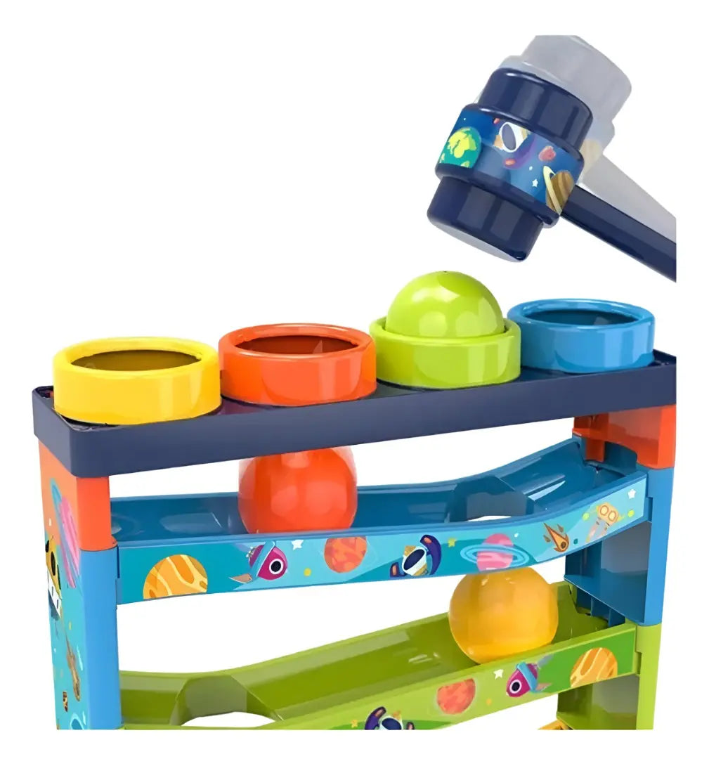 Rampa de Pelotas con Martillo