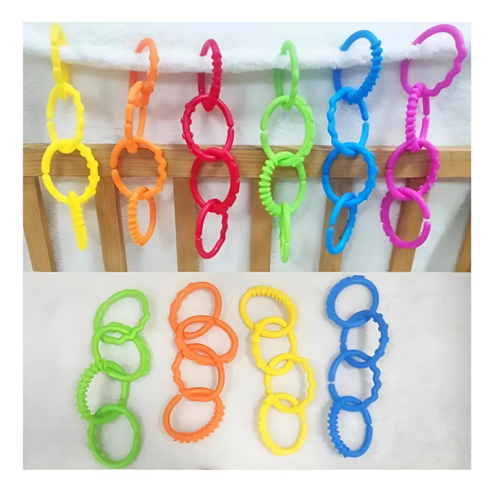 Set 24 Argollas Texturizadas