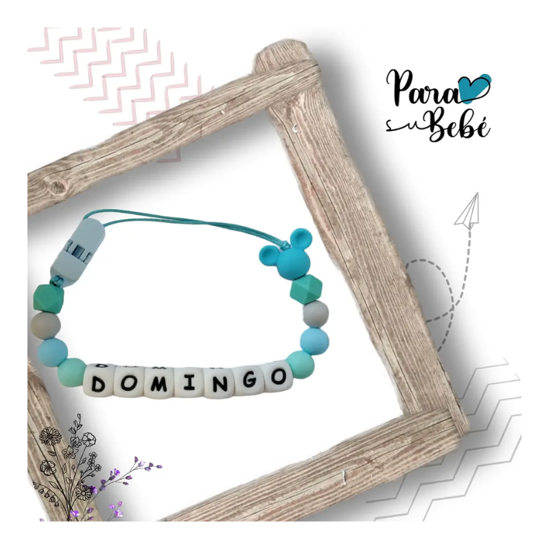 Porta Chupete Personalizado