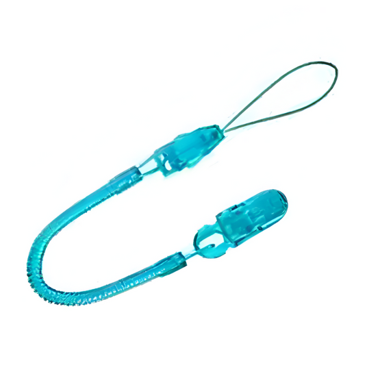 Porta Chupete de Espiral Verde