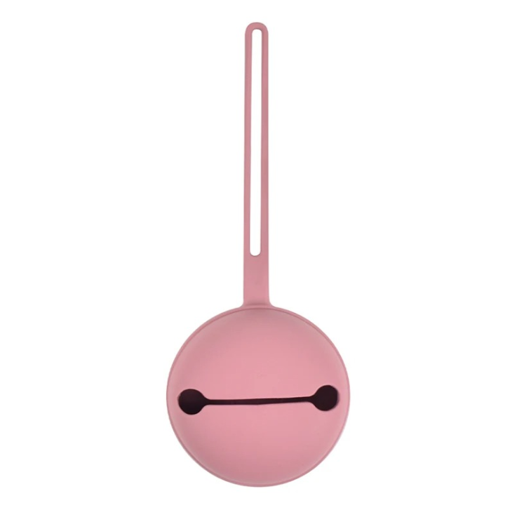 Estuche Guarda Chupete Silicona Burdeo