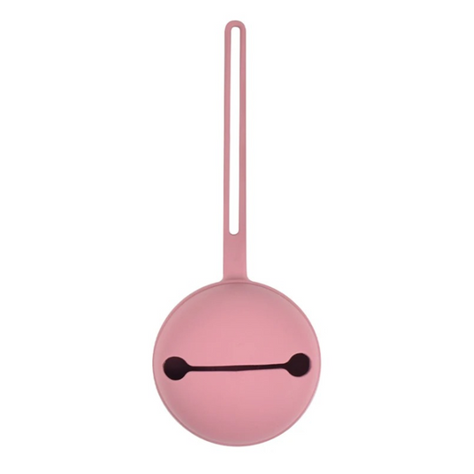 Estuche Guarda Chupete Silicona Burdeo