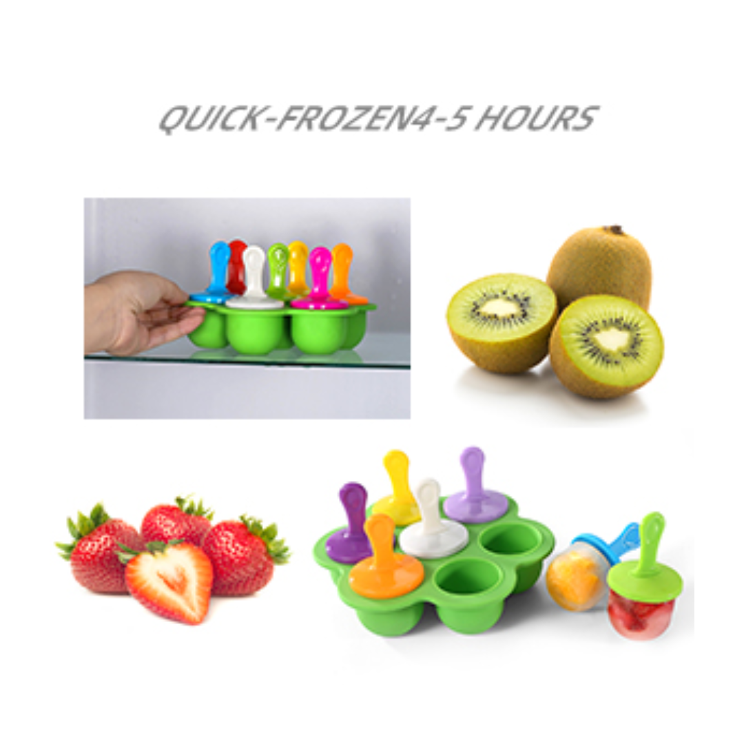 Molde de Helado & Muffins de Silicona