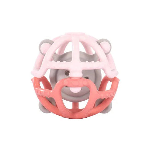 Mordedor Pelota Silicona Rosado