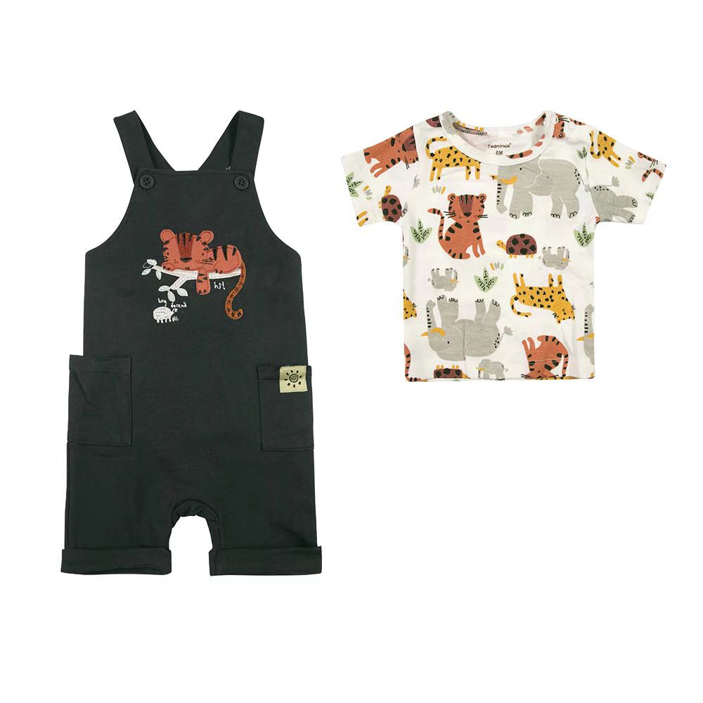 Conjunto Jardinera Tigre