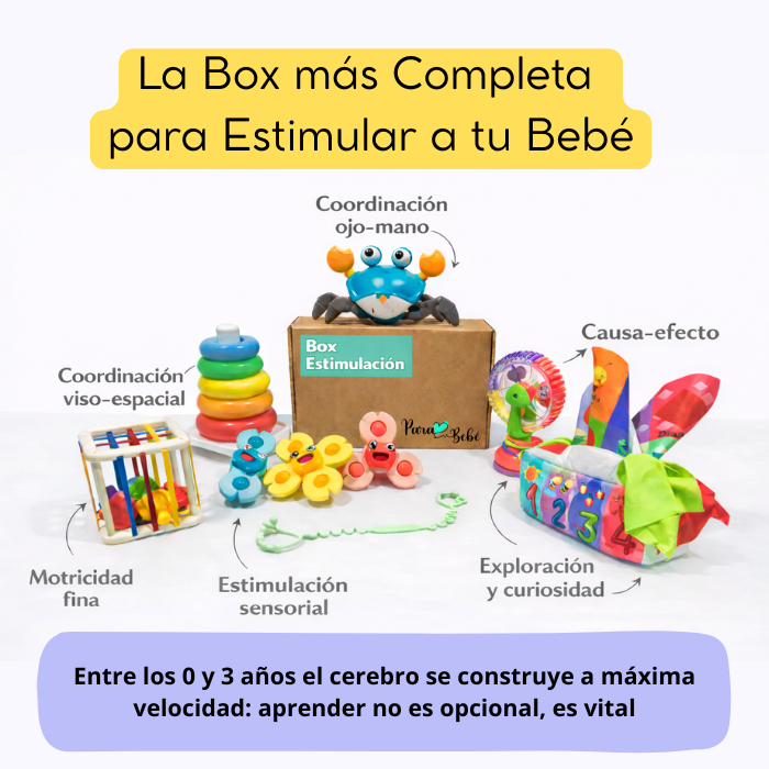 Box Estimulación Temprana 6 a 12 Meses