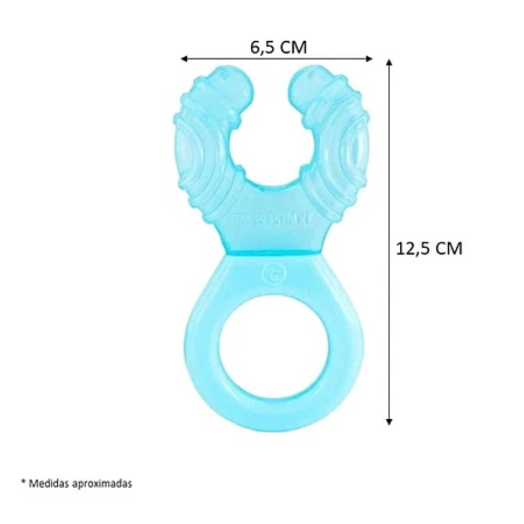 Mordedor Frío Twistshake 2+M Azul