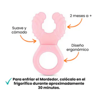 Mordedor Frío Twistshake 2+M Rosa