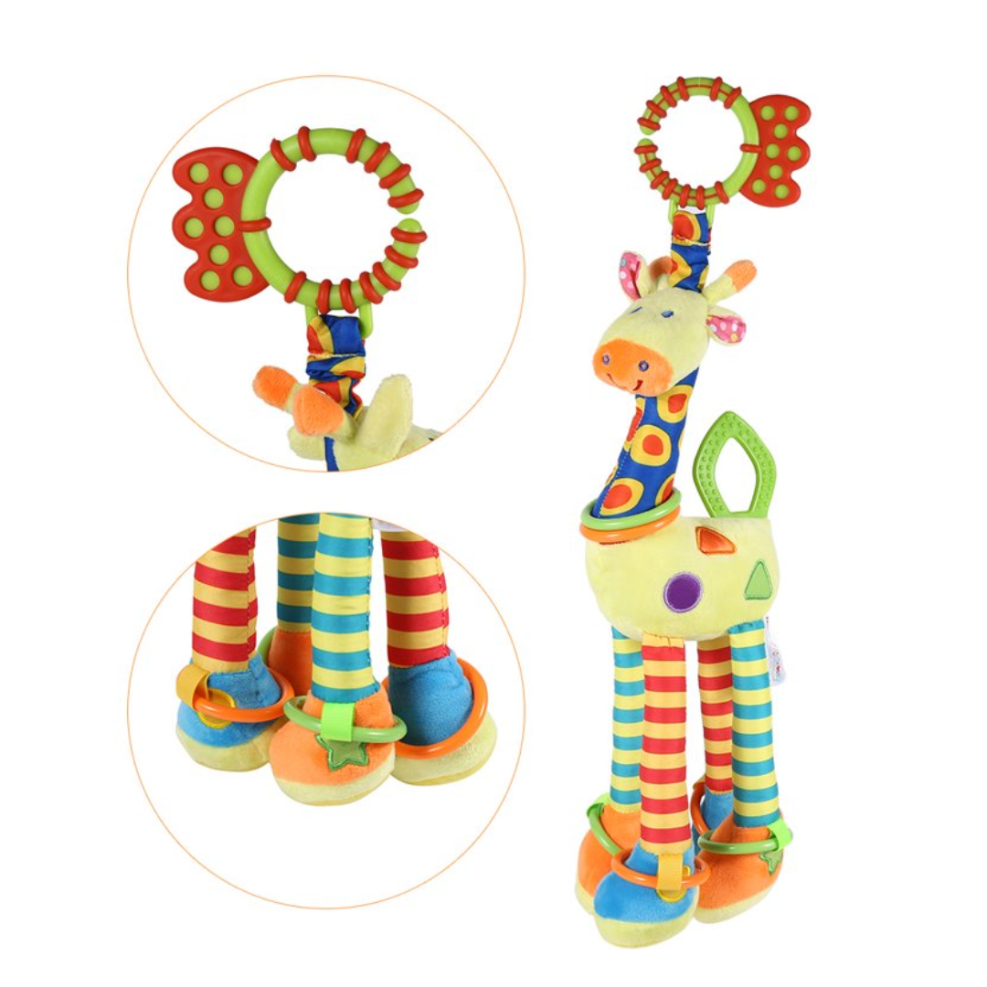 Jirafa Estimulación Visual Amarilla