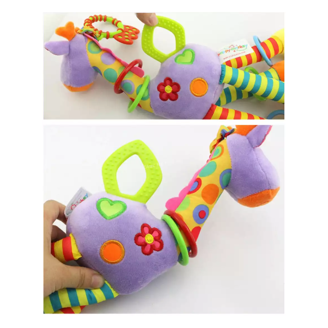 Jirafa Estimulación Visual Morado