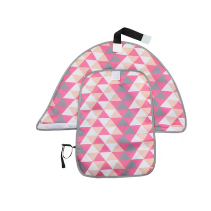 Mudador Portatil Impermeable Fucsia