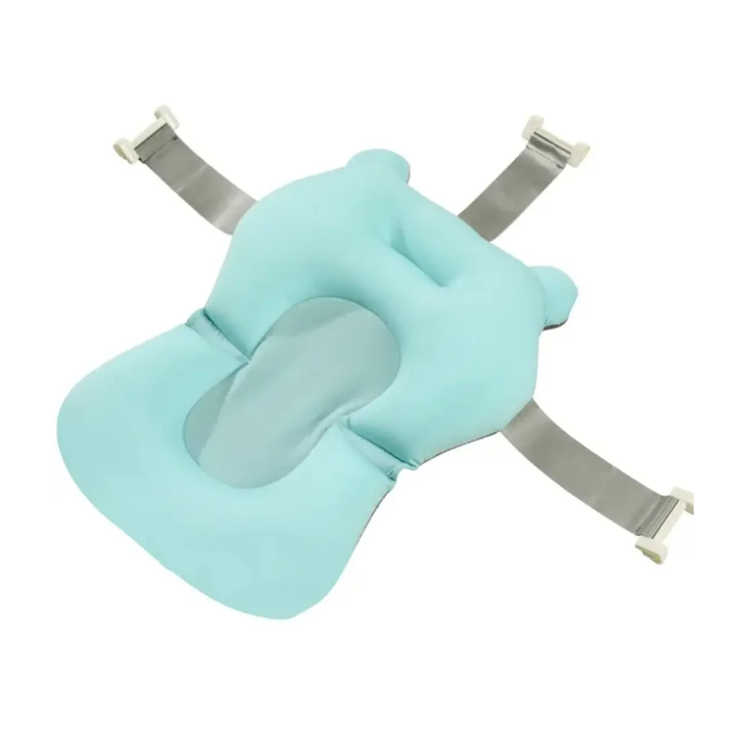 Hamaca Para Bañera Acolchada Celeste