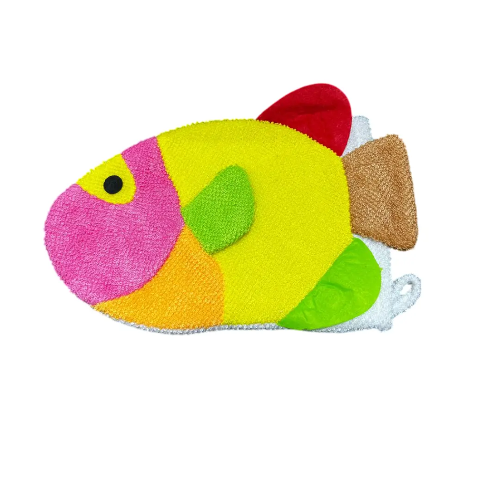 Guante de Baño Pez