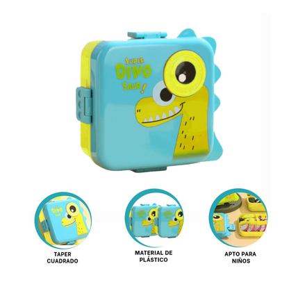 Lonchera Dinosaurio Menta