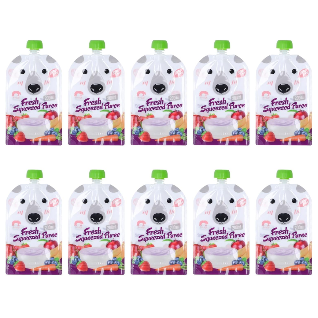 Bolsas de Alimentación Squiz Reutilizables 10 Uns