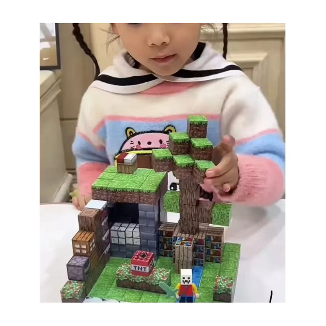 Set Cubos Magnéticos 120 Piezas