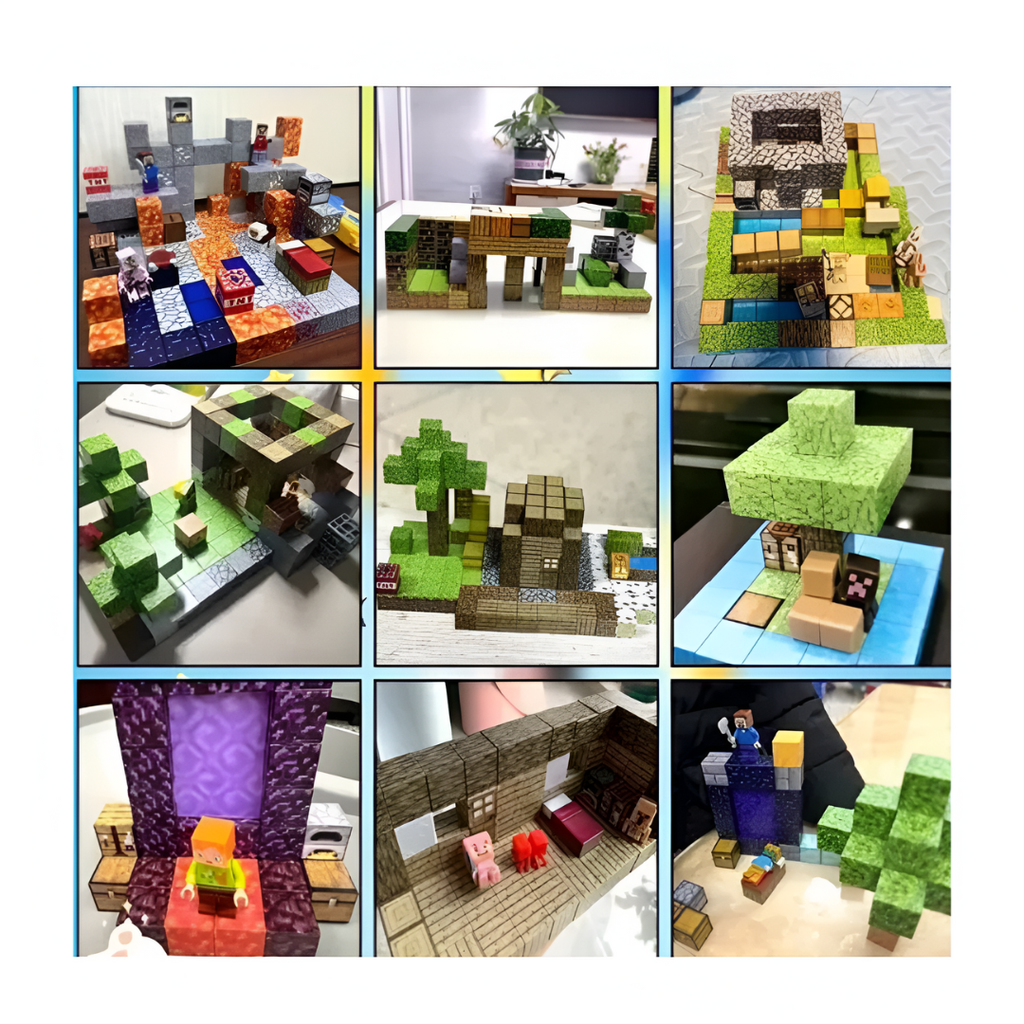 Set Cubos Magnéticos 120 Piezas