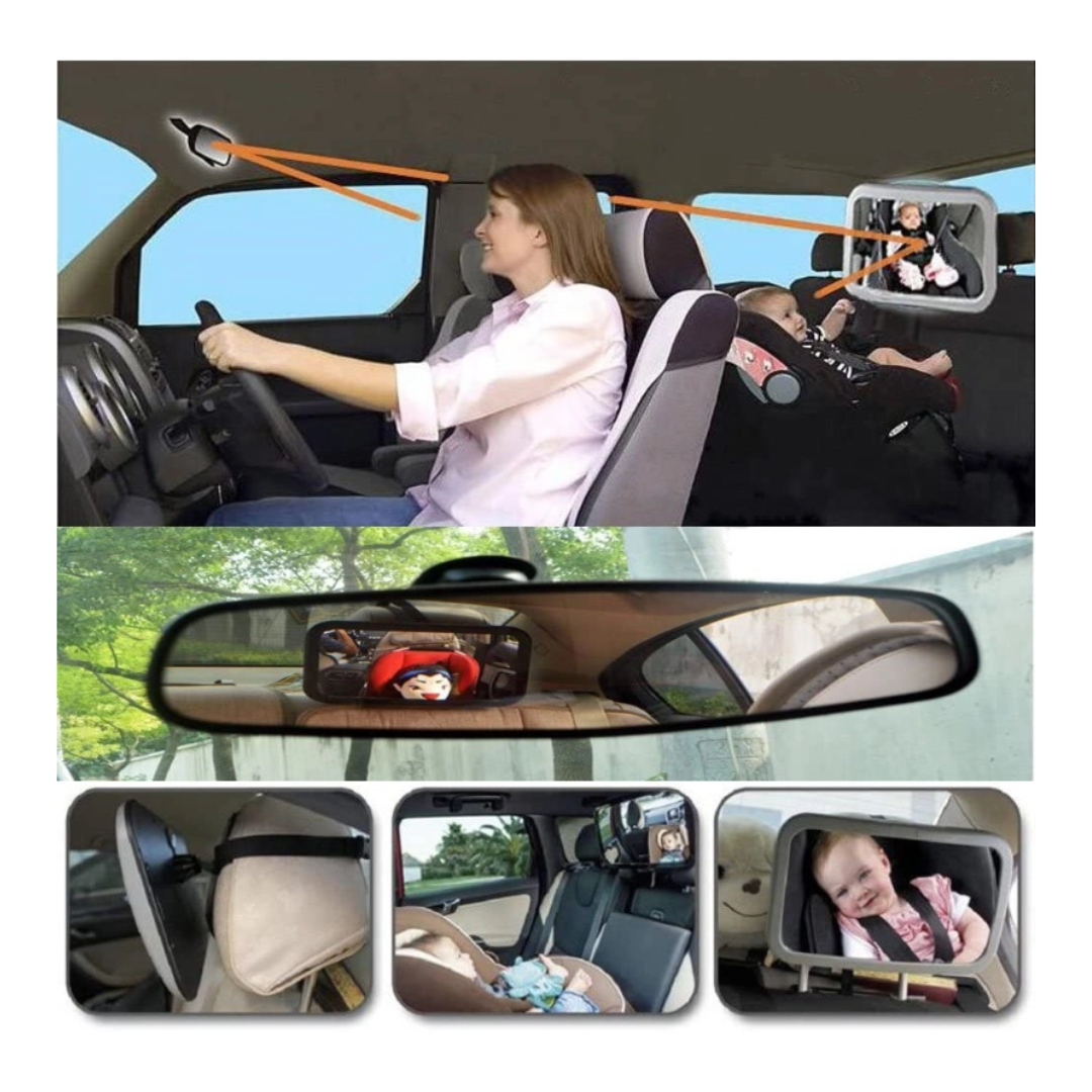 Espejo Retrovisor Ajustable Para Auto