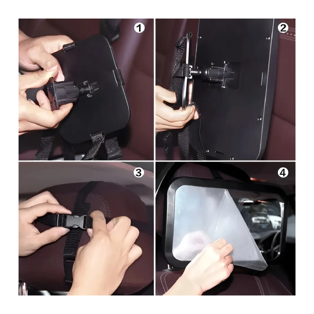 Espejo Retrovisor Ajustable Para Auto