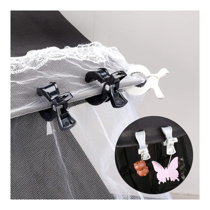 Pinzas Sujeta Mantas Negro