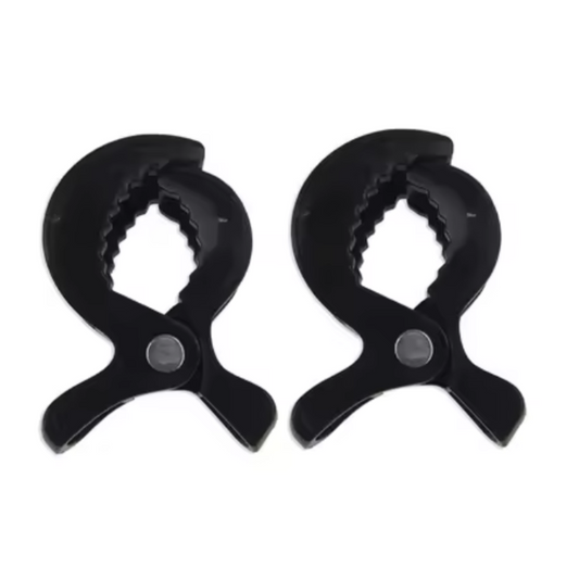 Pinzas Sujeta Mantas Negro