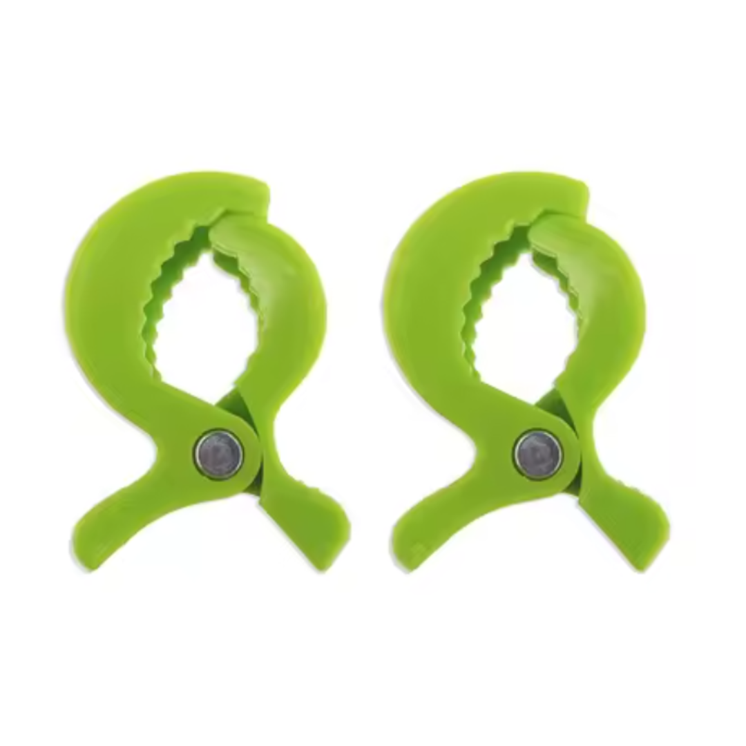 Pinzas Sujeta Mantas Verde