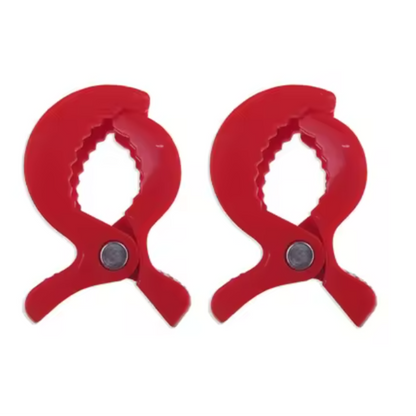 Pinzas Sujeta Mantas Rojo