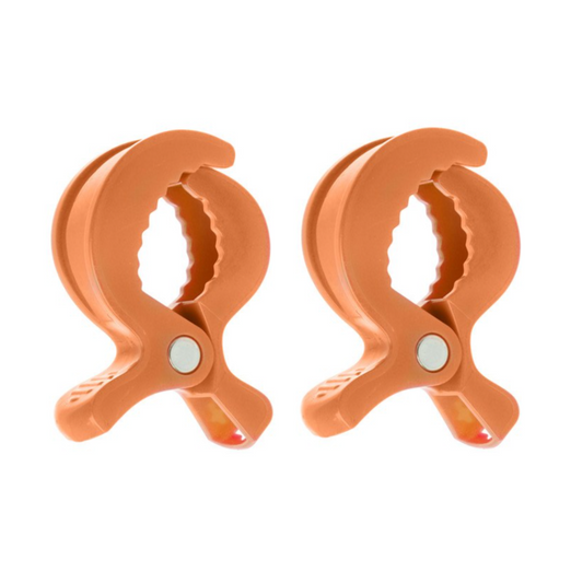 Pinzas Sujeta Mantas Naranjo