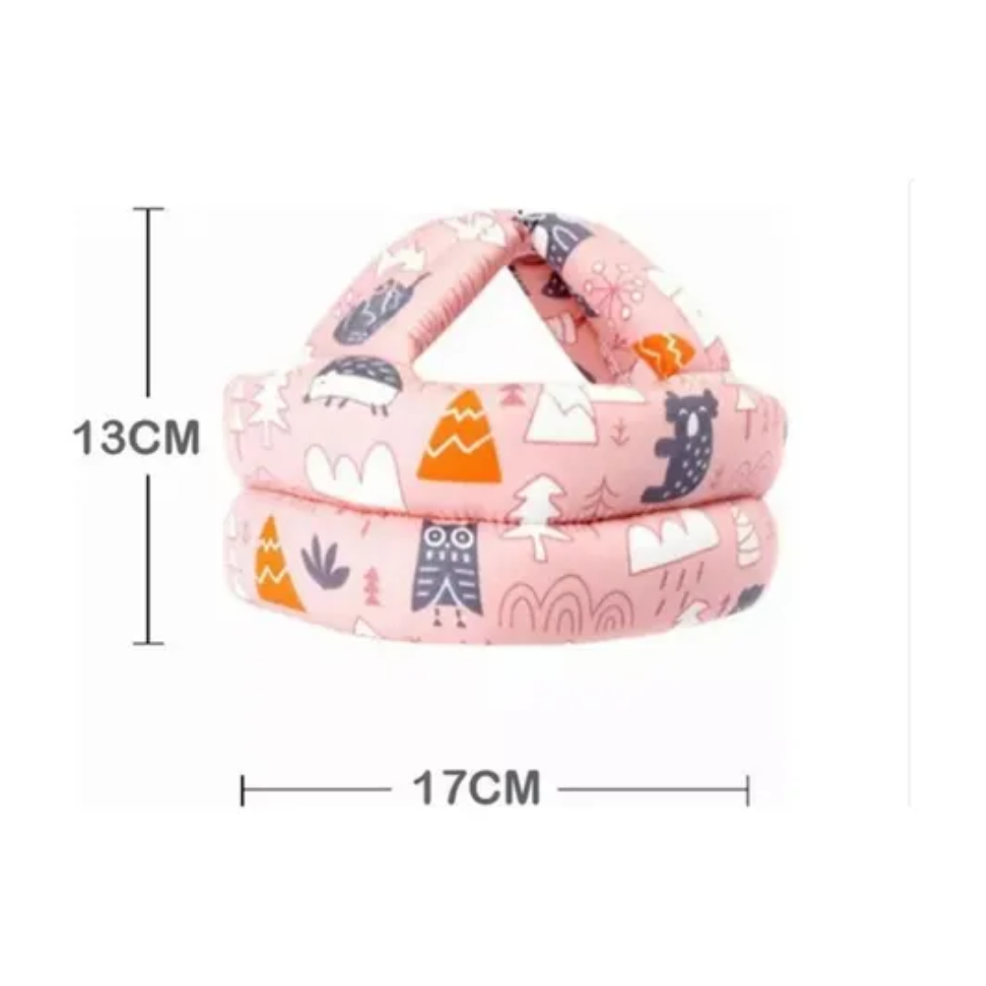 Casco Protector Acolchado Niña