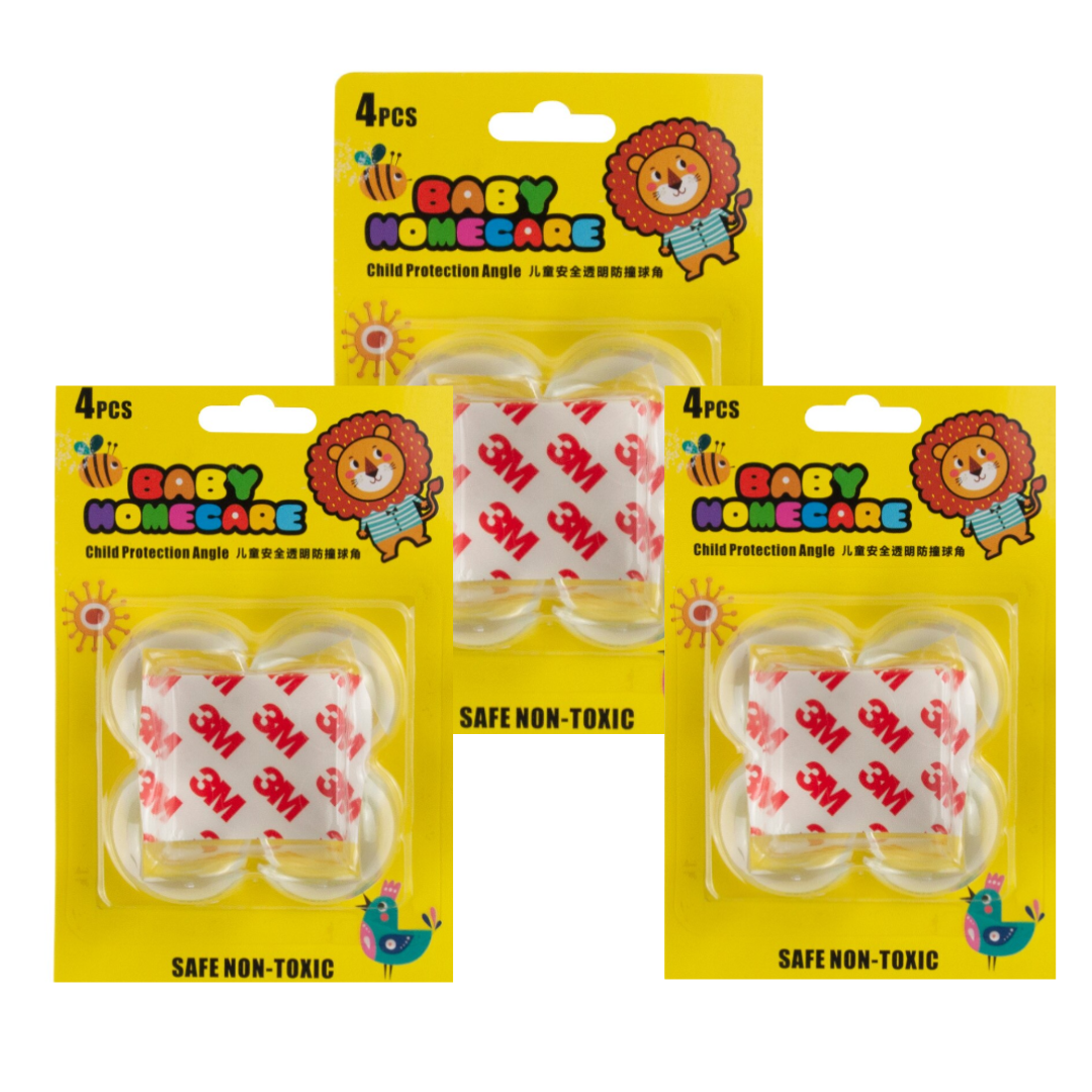 Pack 12 Protectores de Esquinas Transparentes