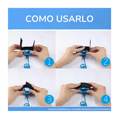 Pulsera Anti Pérdida Naranjo