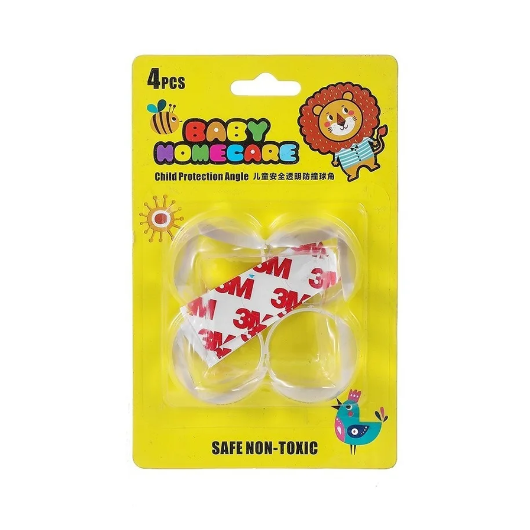 Protectores de Esquinas Transparentes 4 Unidades