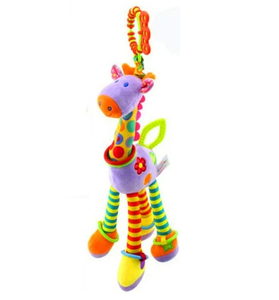 Jirafa Estimulación Visual Morado